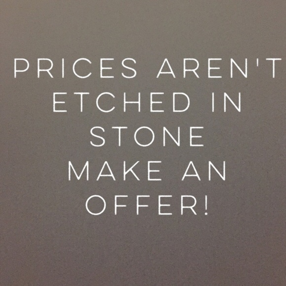 All reasonable offers considered!!